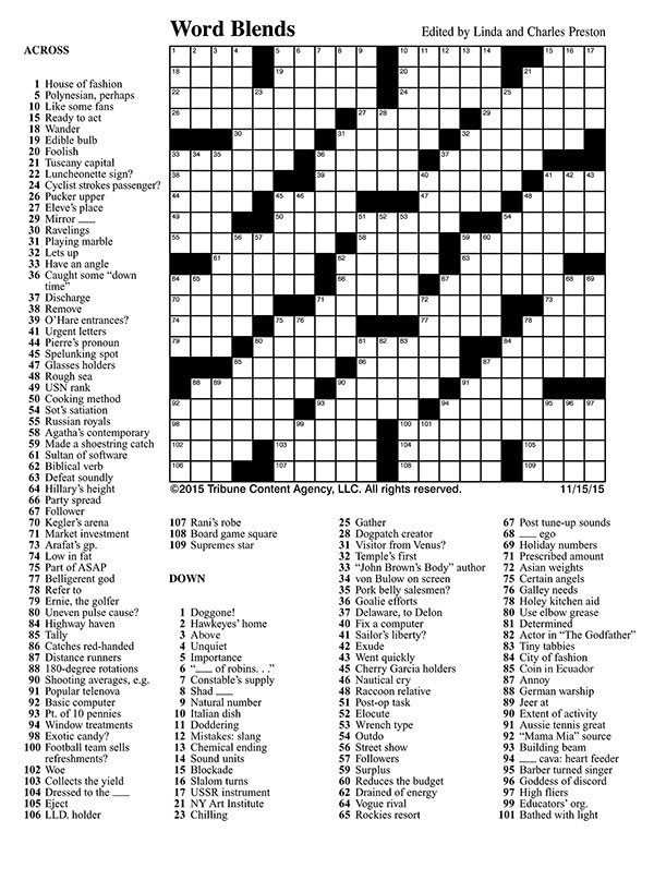 free printable crossword puzzles medium difficulty with